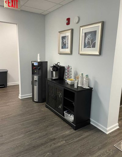 2nd level coffee bar at the Tomaro Professional Center with great office space in Monmouth County, Wall Township, NJ